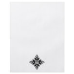 Black and White Design, Gothic Tribal Look. Custom flyers