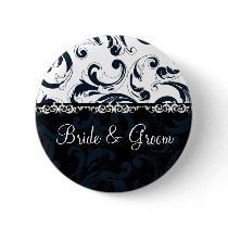 Black and White Floral