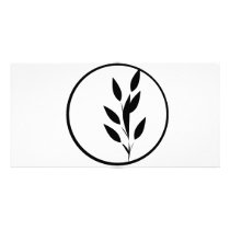 Black and White Floral Design