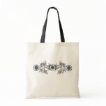 Black and White Flower Pattern bags