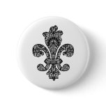 Black and White Goth buttons