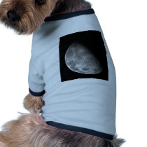 Black and White Half Moon Image Pet Clothing