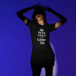 Black and White Keep Calm and Carry On t-shirts