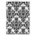 Black and White Lace Wallpaper Card