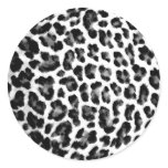 Black and White Leopard Print stickers