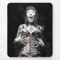 black and white mousepads