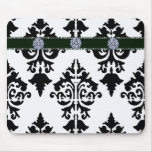 Black and White Mousepad