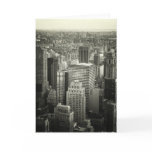 Black and White New York City Skyline Card