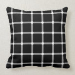 Black and White optical Illusion Pillow