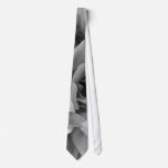 Black and White Petal Abstract ties