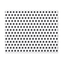 Black and White Polka Dot Pattern. Spotty. Flyer
