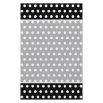 Black and White Polka Dot Pattern. Spotty. Flyer