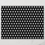Black and White Polka Dot Pattern. Spotty. Custom Flyer