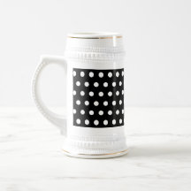Black and White Polka Dot Pattern. Spotty. Coffee Mug