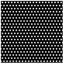 Black and White Polka Dot Pattern. Spotty. Photo Cut Outs