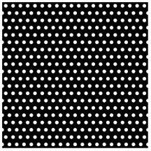 Black and White Polka Dot Pattern. Spotty. Cut Outs