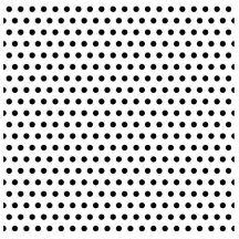 Black and White Polka Dot Pattern. Spotty. Acrylic Cut Outs
