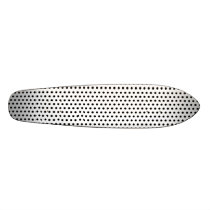 Black and White Polka Dot Pattern. Spotty. Skateboard