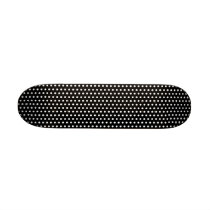 Black and White Polka Dot Pattern. Spotty. Skateboards