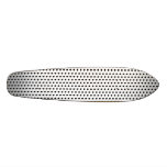 Black and White Polka Dot Pattern. Spotty. Skateboard