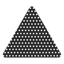 Black and White Polka Dot Pattern. Spotty. Sticker