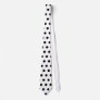 Black and White Polka Dot Pattern. Spotty. Neckwear