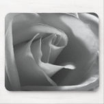 Black-and-White-Rose mousepads