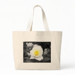 Black and White Rose with Yellow Focal bags