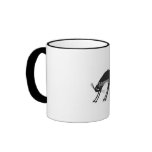 Black and White - "Sample cat clipart" Coffee Mug