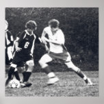 Black and White Soccer posters