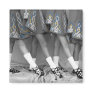 Black and White Soft Shoes Magnet Sq - Customised
