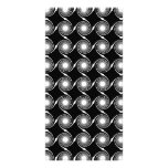 Black and White Spirals Pattern. Picture Card