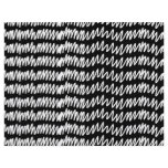 Black and white squiggle pattern. flyers