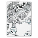 Black and White Swirl cards
