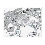 Black and White Swirl postcards