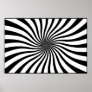 Black and white swirl print