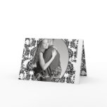 Black and White Swirl Wedding - cards