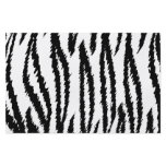 Black and White Tiger Print. Tiger Pattern. Full Color Flyer
