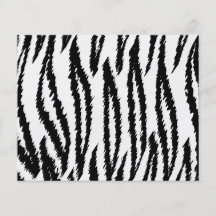 Black and White Tiger Print. Tiger Pattern. Flyers