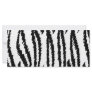 Black and White Tiger Print. Tiger Pattern. Custom Rack Card