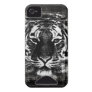 Black and White Tiger Vintage iPhone Case Iphone 4 Id Cover