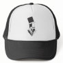 Black and White Top Hat Man