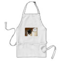black and white tuxedo Cat aprons