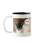 black and white tuxedo Cat Coffee Mugs