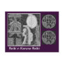 Black and White Version - Reiki n Karuna Post Card