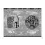 Black and White Version - Reiki n Karuna Post Cards