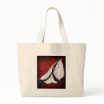 Black and White Wedding Gown Tote Bag