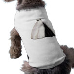 Black and White Wedding Gown pet clothing