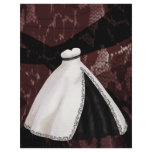 Black and White Wedding Gown flyers