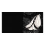 Black and White Wedding Gown Custom Photo Card